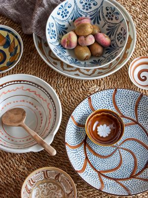 Skål Brun Stengods Heikki | Bloomingville