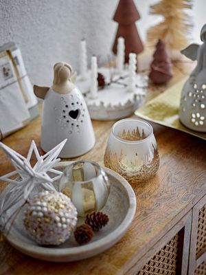 Prydnad Silver Plast Chue | Bloomingville