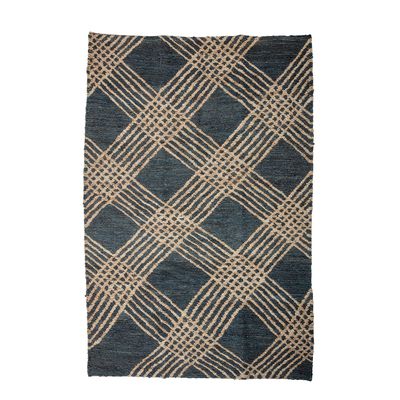 Matta Svart Jute Cat | Bloomingville