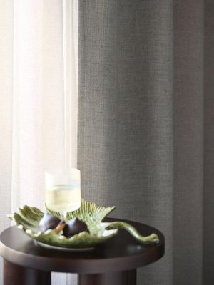 Svanefors Sten Gardin 2-pack Beige 130x280 cm