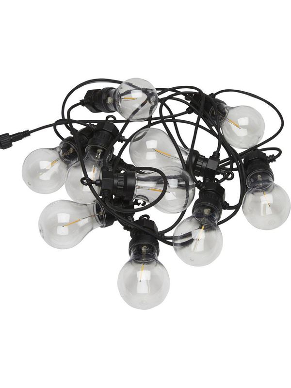 PR Home Glow ljusslinga Svart 8,7m