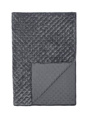 Cia Överkast Dubbel Grå 260x260cm | Svanefors