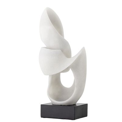 Alistair Dekoration Vit Polyresin L19 cm Bloomingville