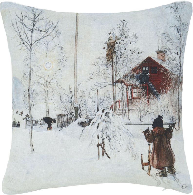 Gården Kuddfodral Grå 45x45cm | Svanefors
