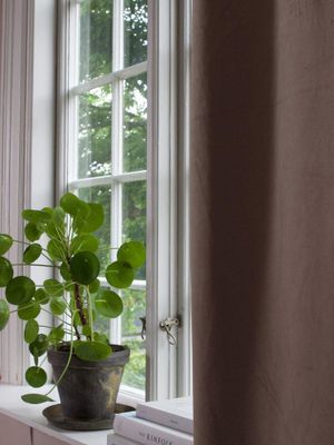 Svanefors Estelle Gardin 2-pack Sand 135x320 cm