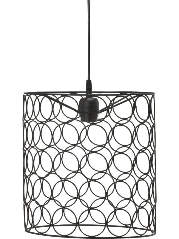 Ring Taklampa Svart 30cm | PR Home