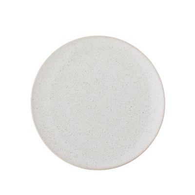 Tallrik Vit Stengods Addison | Bloomingville