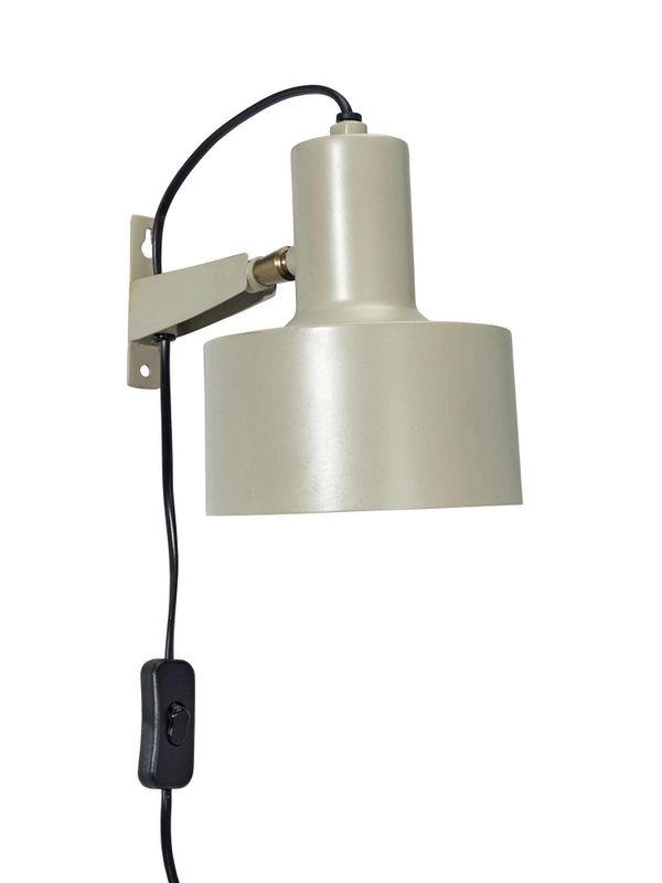 Solo Vägglampa Matt beige 23cm | PR Home