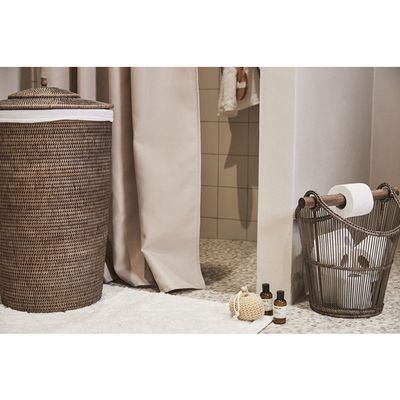 Lene Bjerre Norah Tvättkorg Natur Rotting H70 cm