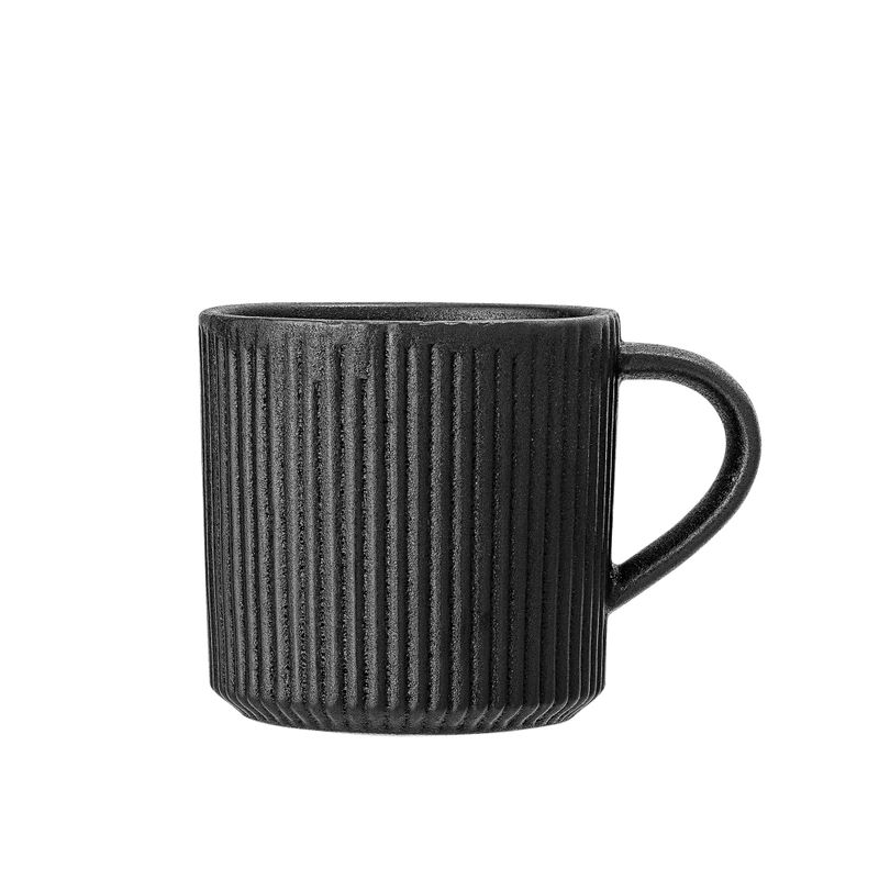 Mugg Svart Stengods Neri | Bloomingville