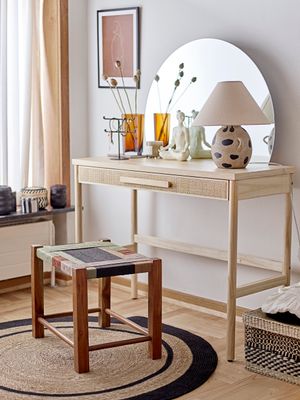 Korg med lock Svart Bambu Jacob Set om 3 | Bloomingville