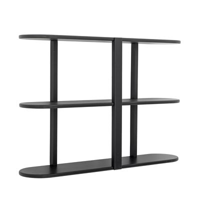 Vicente Hylla Svart MDF L80 cm Bloomingville