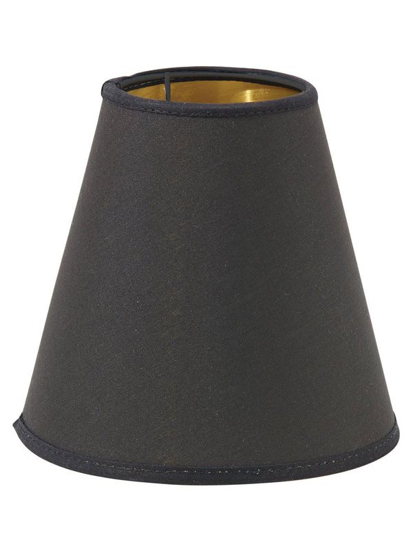 PR Home Toppringskärm E14 Svart/Guld 14cm