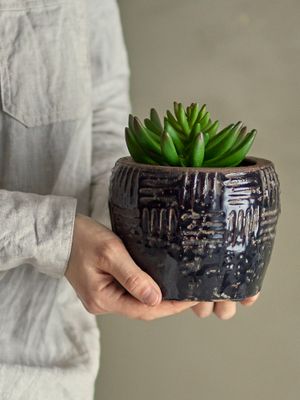 Växt Grön Konstgjorda blommor Echeveria | Bloomingville