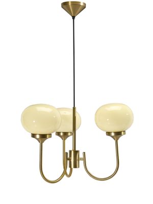 Elsy Taklampa 59cm 3xE14 Mässing | PR Home