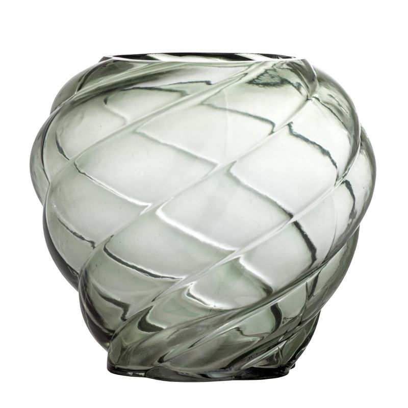 Vas Grön Glas Leyan | Bloomingville