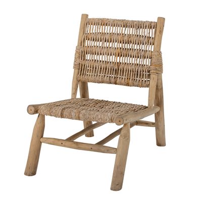 Fåtölj Natur Teak Ruthy | Bloomingville