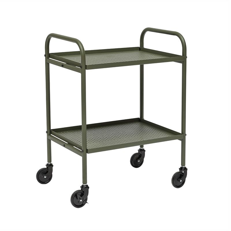 Maki Trolley Olivgrön Stål Oyoy Living