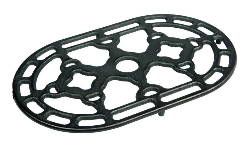 Ovalt Grytunderlägg Gjutjärn 30X20 cm Ronneby Bruk