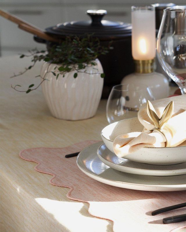 Sabina Servett Havre 45x45cm | Svanefors