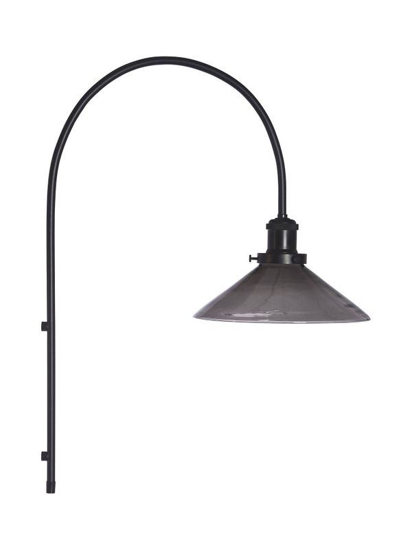 August Vägglampa Svart 25cm | PR Home