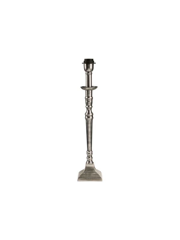 Salong Lampfot Antiksilver 53cm | PR Home
