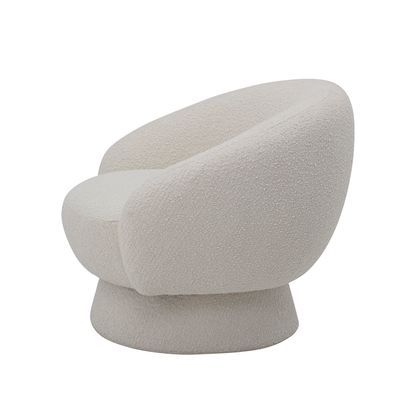 Fåtölj Vit Polyester Ted | Bloomingville