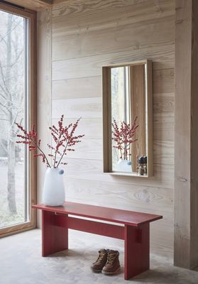OYOY Inka Vas Off-White Glas