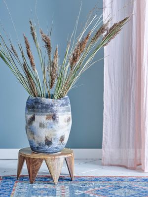 Vas Blå Stengods Nienna | Bloomingville