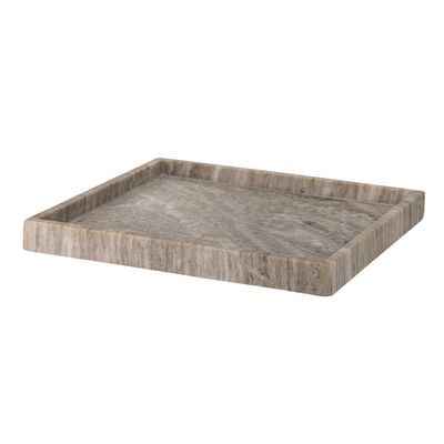 Bricka Brun Marmor Majsa | Bloomingville