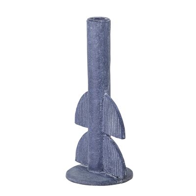 Ljusstake Blå Polyresin Bess | Bloomingville