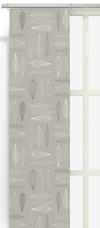 Frostblad beige panellängd 2 pack Arvidssons Textil