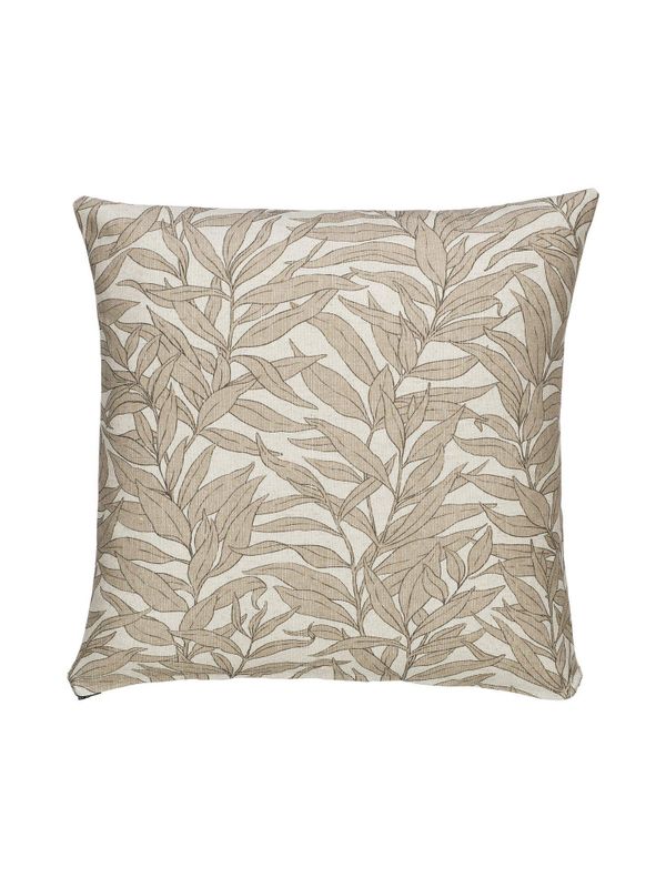 Blad Kuddfodral Beige 45x45cm | Svanefors