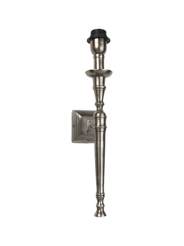 PR Home Salong Vägglampa Antiksilver 45cm