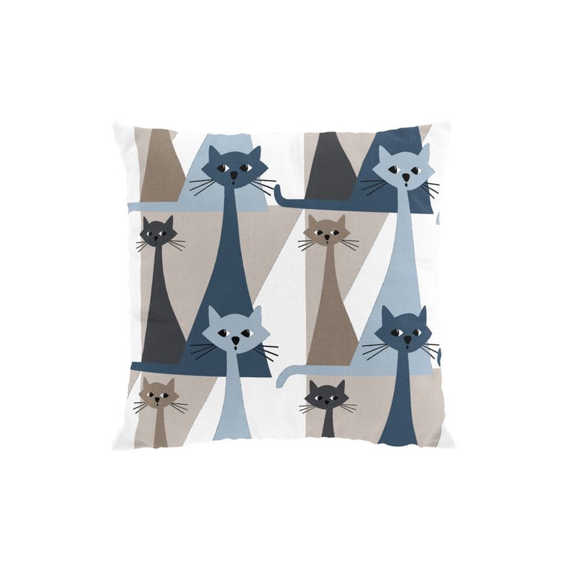 Kitty blå kuddfodral Arvidssons Textil