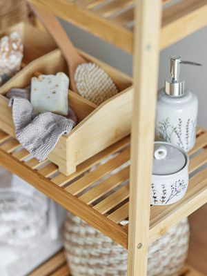 Förvaringslåda Natur Bambu Aden | Bloomingville
