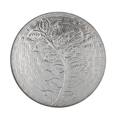 Bricka Silver Metall Leila | Bloomingville