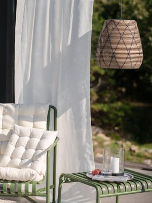 PR Home Lollo Taklampa Natur/Svart 38 cm Natur