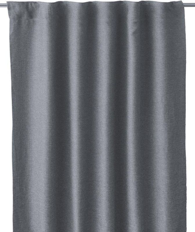 Svanefors Olle Gardin 2-pack Grå 140x280 cm