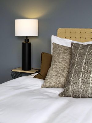 PR Home Solo Bordslampa Mattsvart/Vit 56cm