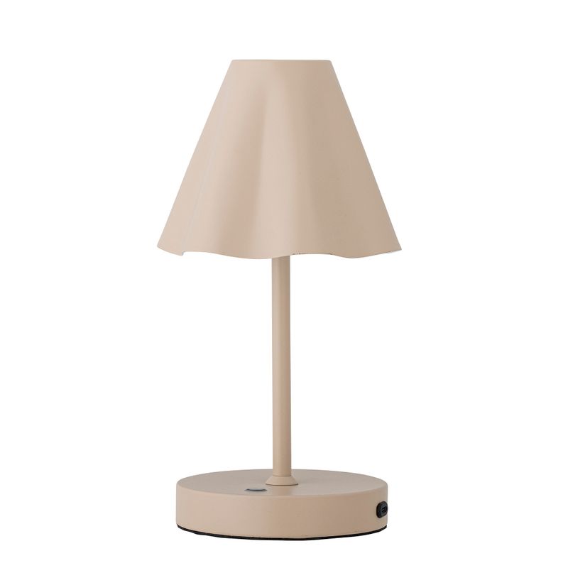 Portabel lampa, uppladdningsbar Natur Metall Lianna | Bloomingville