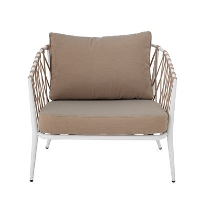 Fåtölj Vit Metall | Bloomingville Creative