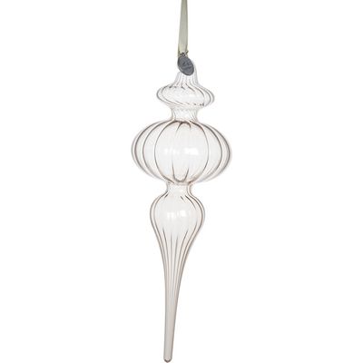 Lene Bjerre Glosille Julhänge H21 cm Linne