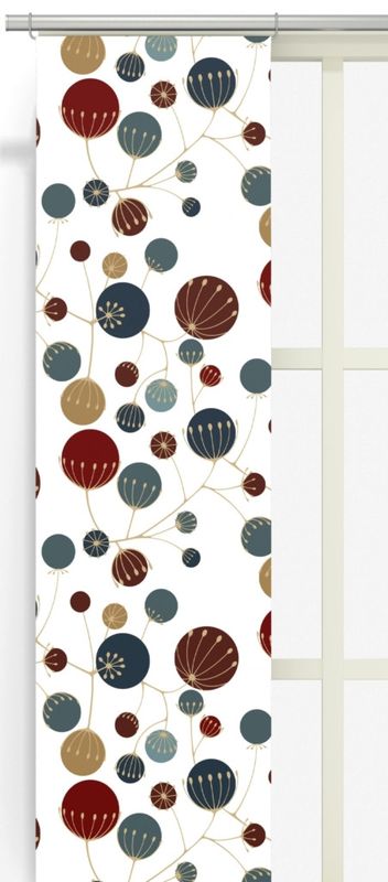 Frö blå/röd panellängd 2 pack Arvidssons Textil