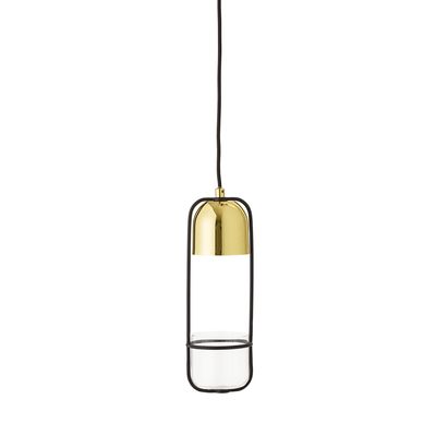 Taklampa Guld Metall Gullak | Bloomingville