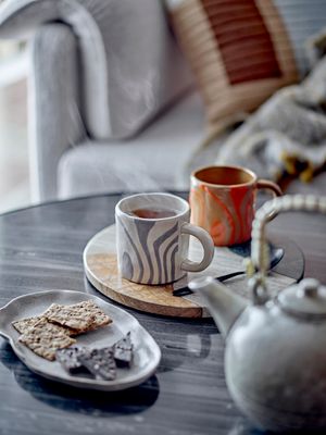 Mugg Orange Stengods Ninka | Bloomingville