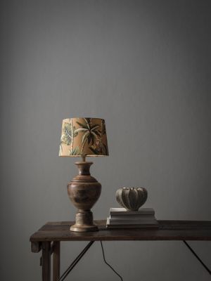 PR Home Alma Lampfot Burn brown 48cm