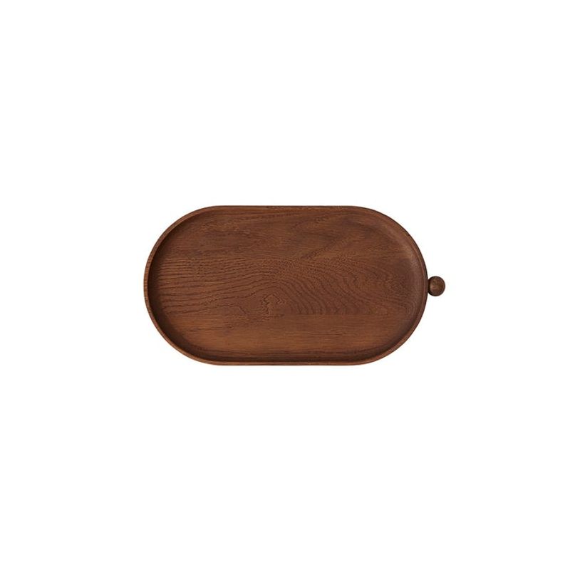 Bricka Mörk Ek OYOY LIVING
