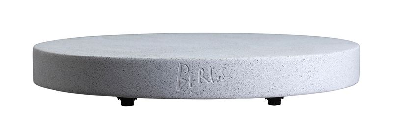 Bergs Potter Rolling Stone TERRAZZO Blomvagn Ø25 cm, Vit
