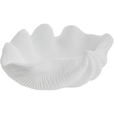 Lene Bjerre Shella Dekoration Vit Polyresin 25x18.5 cm